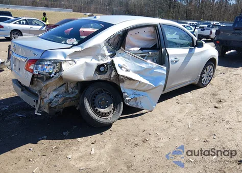 2015 Nissan Sentra Sv z USA, uszkodzony, nr VIN 3N1AB7APXFY358453